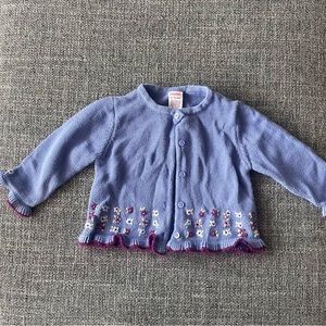 Vintage Gymboree Baby Girl Cardigan 12-18 months